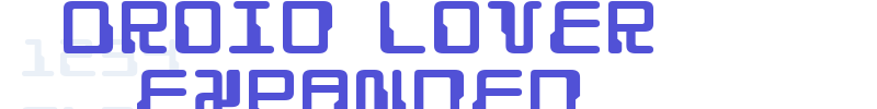 Droid Lover Expanded-font