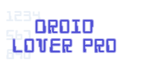 Droid Lover Pro-font-download