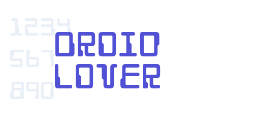 Droid Lover-font-download