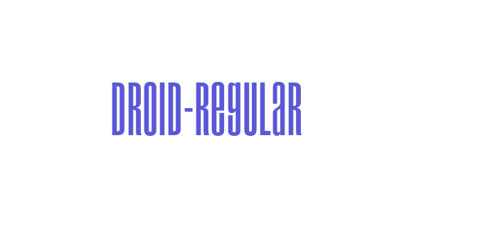 Droid-Regular Font Download