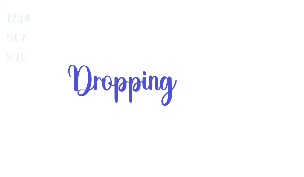 Dropping-font-download