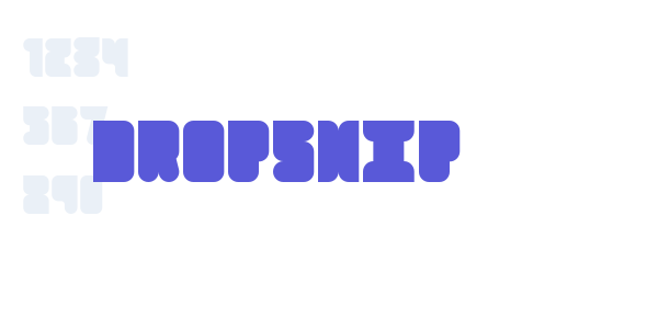 Dropship font free