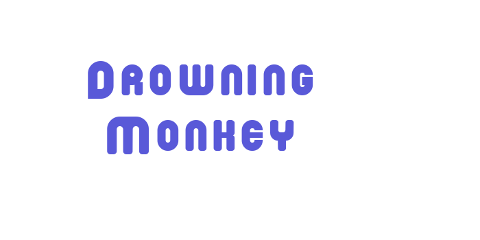 Drowning Monkey Font Download