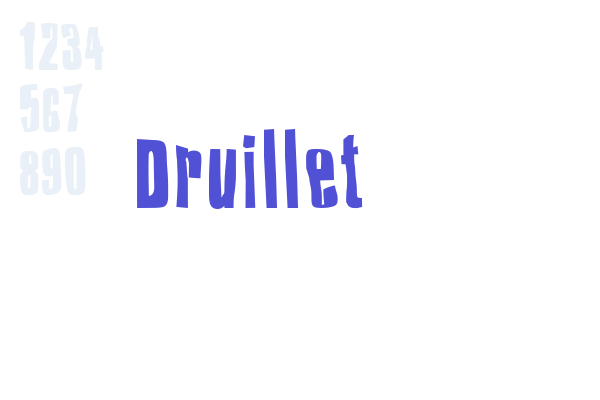 Druillet Font Download