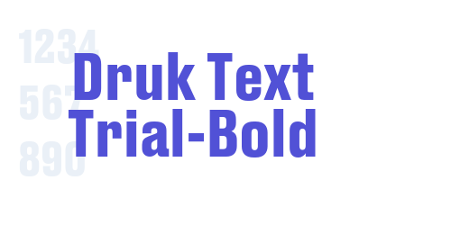 Druk Text Trial-Bold