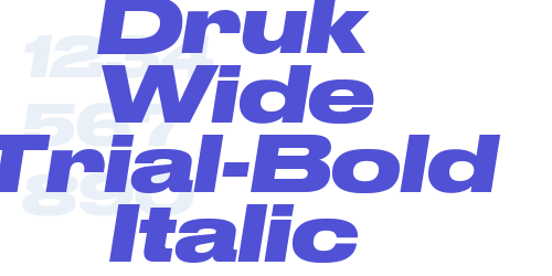 Druk Wide Trial-Bold Italic-font-download