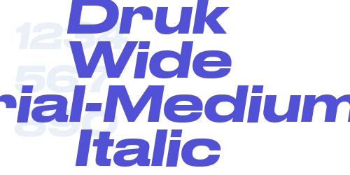 Druk Wide Trial-Medium Italic-font-download