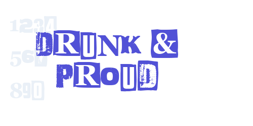 Drunk & Proud-font-download