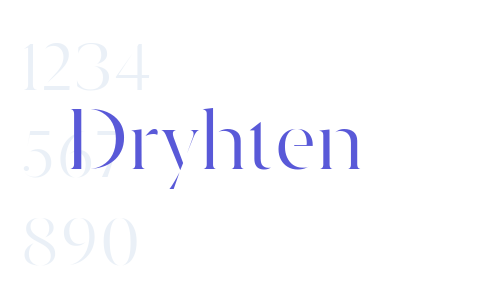 Dryhten Font Download