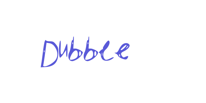 Dubble Font Download