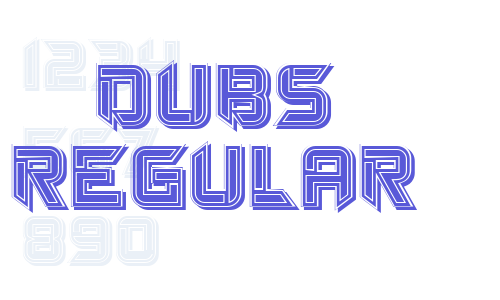 Dubs Regular Font