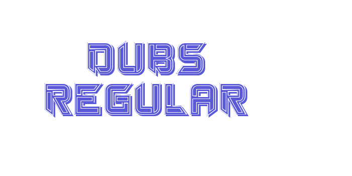 Dubs Regular Font Download