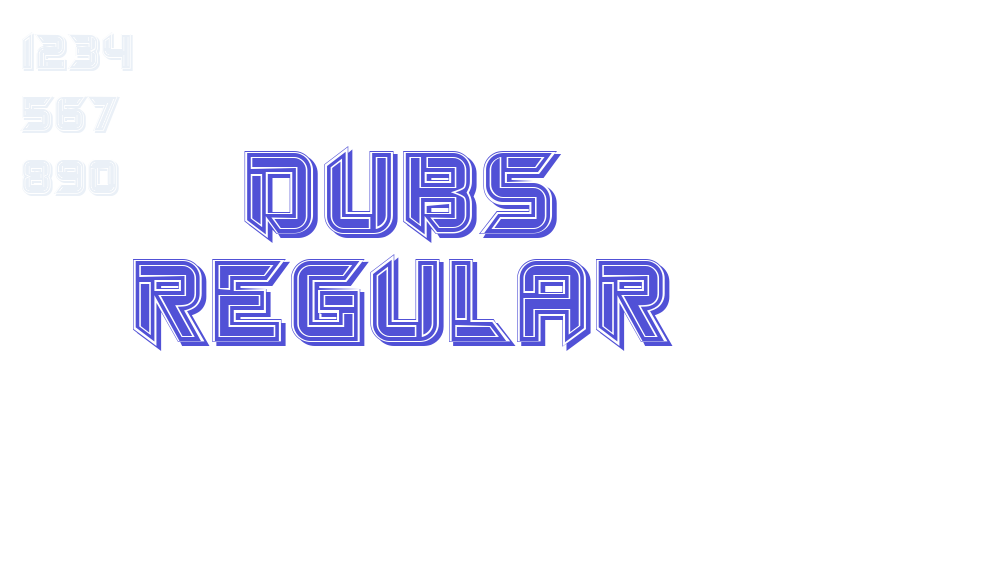 Dubs Regular-font-download