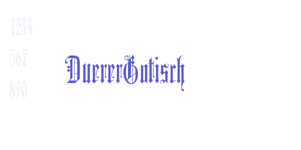 DuererGotisch font free