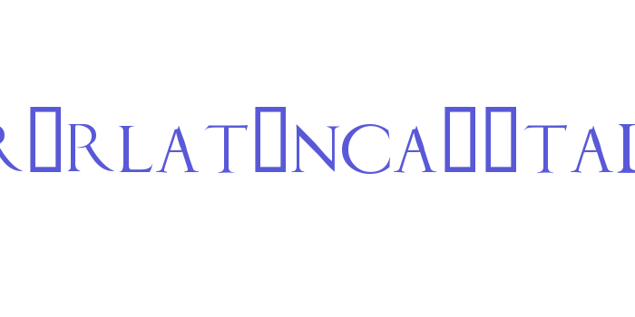 DuererLatinCapitals Font Download