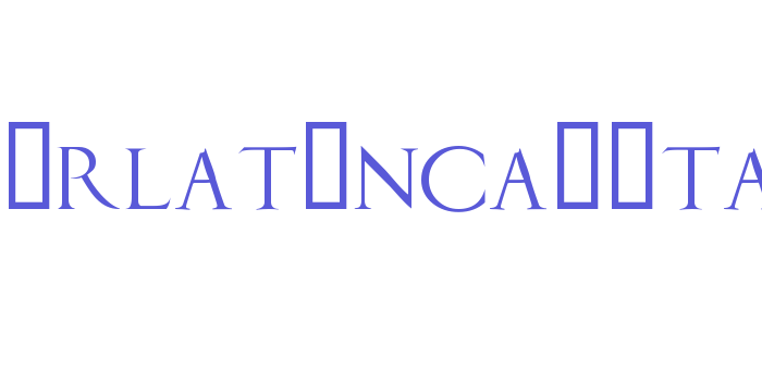 DuererLatinCapitals Font