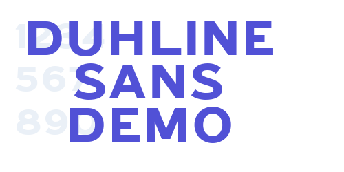 Duhline Sans Demo-font-download
