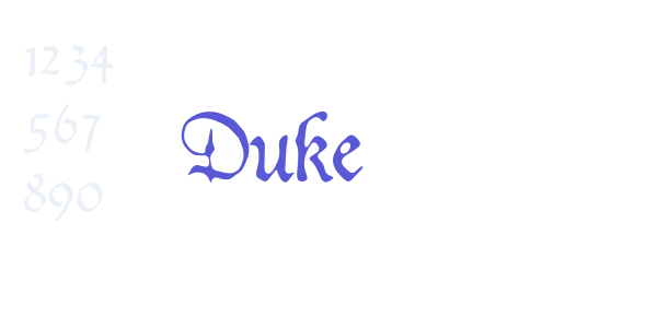 Duke font free