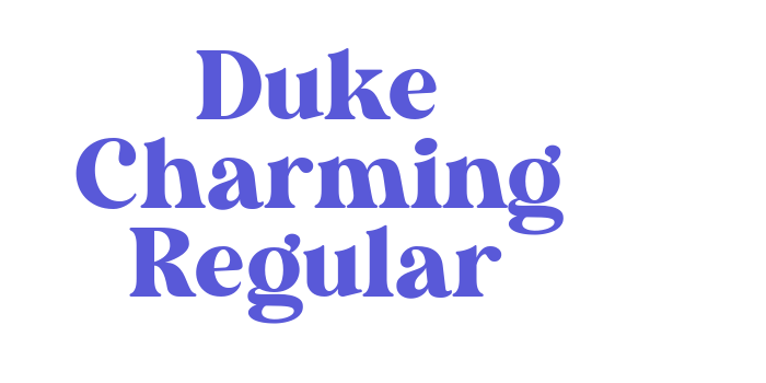 Duke Charming Regular Font Download