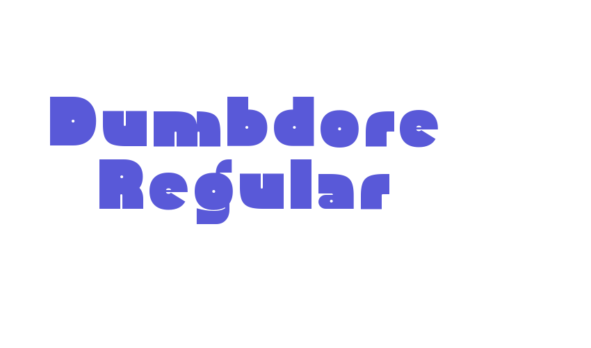 Dumbdore Regular Font Download