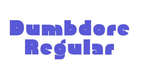 Dumbdore Regular Font Download