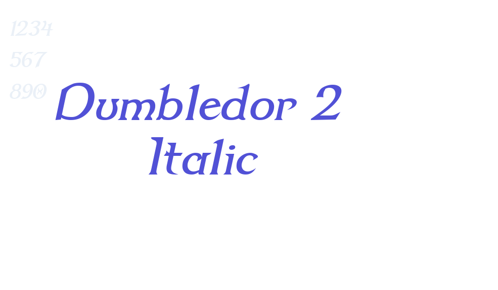 Dumbledor 2 Italic-font-download