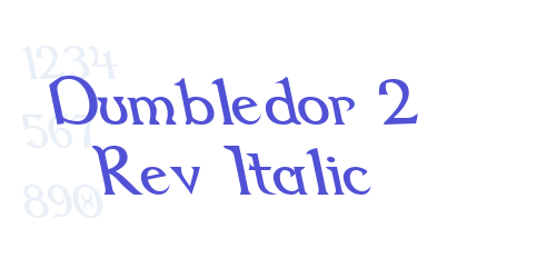 Dumbledor 2 Rev Italic-font-download