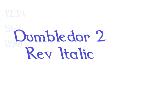 Dumbledor 2 Rev Italic