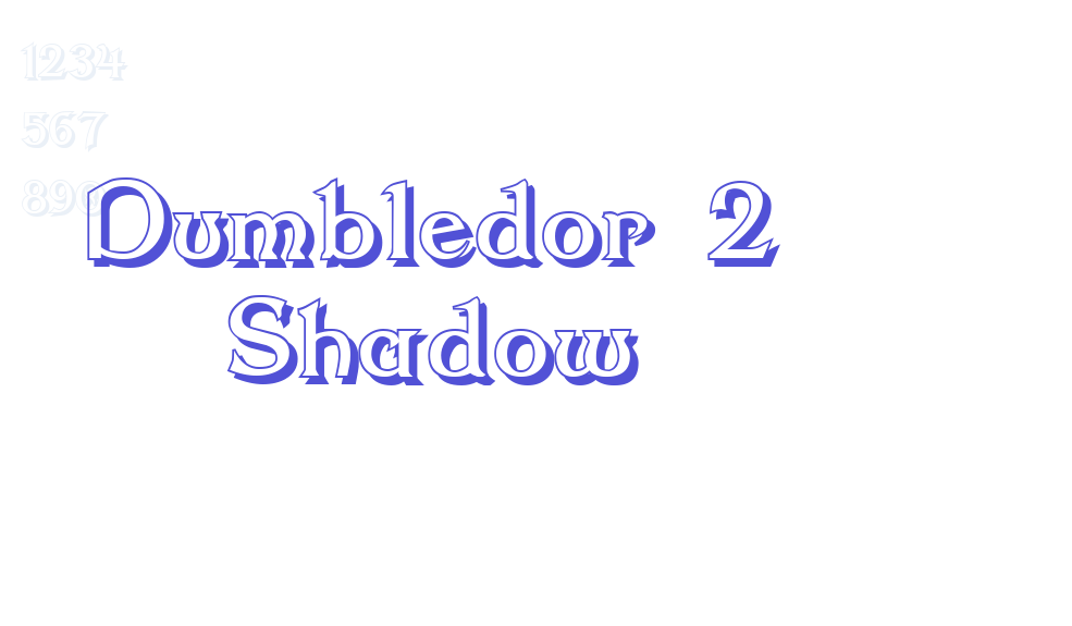 Dumbledor 2 Shadow-font-download