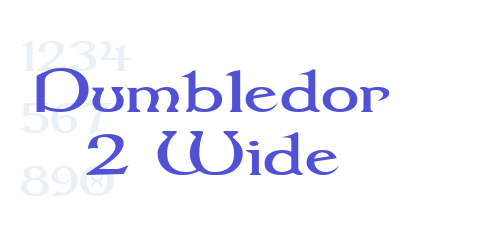 Dumbledor 2 Wide-font-download