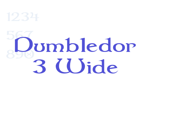 Dumbledor 3 Wide