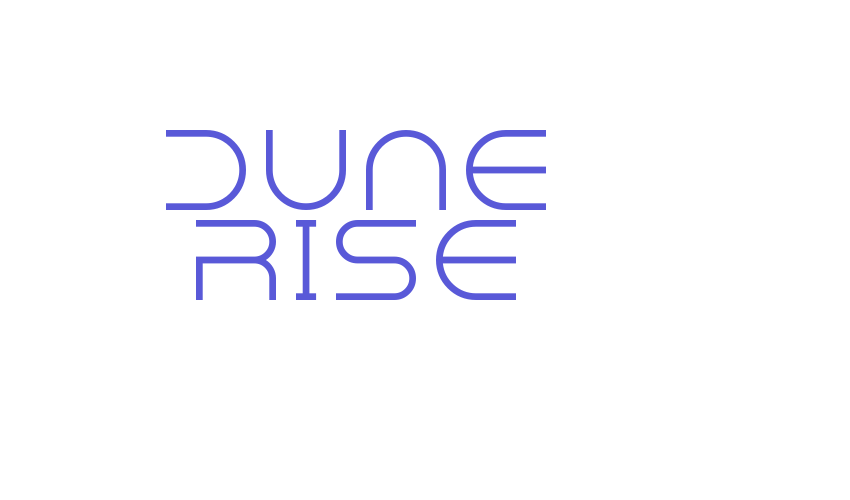 Dune Rise Font