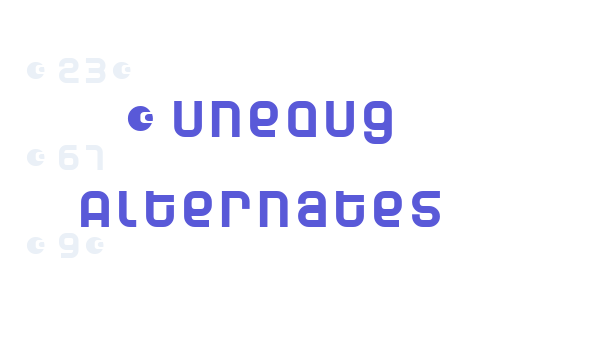 Dunebug Alternates Font