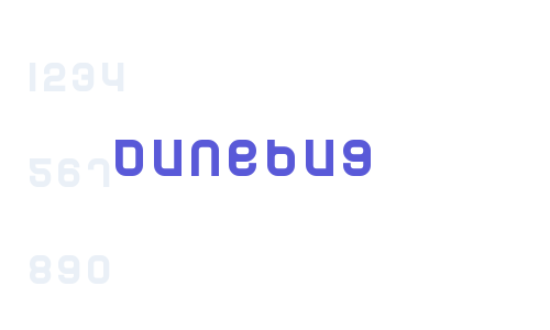 Dunebug Font Download