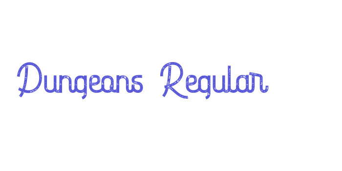 Dungeons Regular Font Download