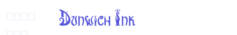 Dunwich Ink font download