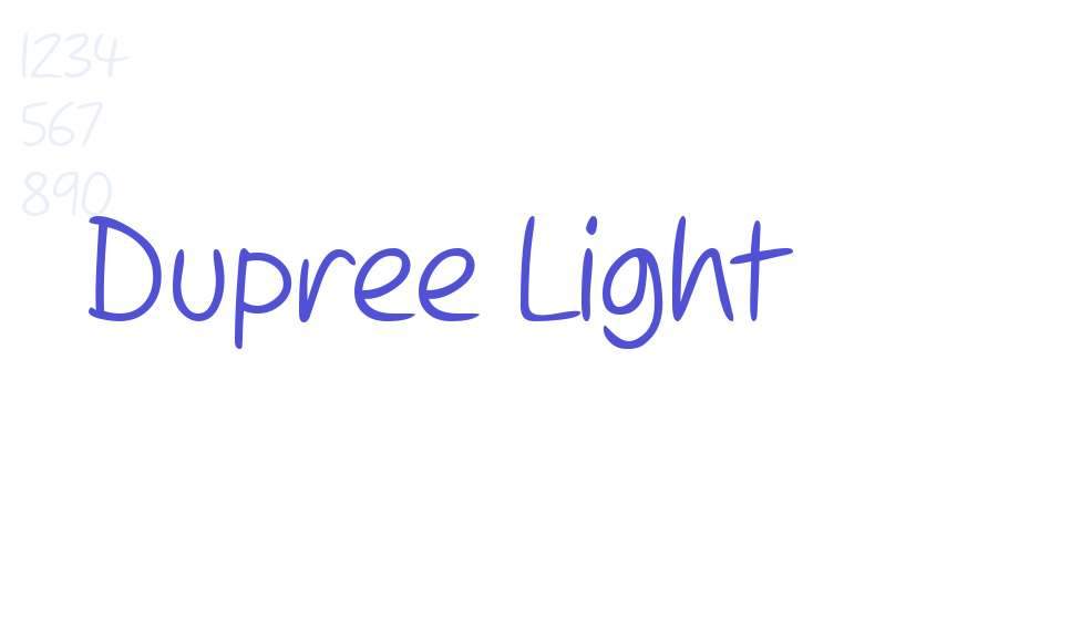 Dupree Light-font-download