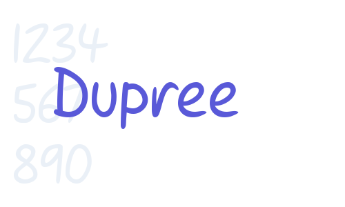 Dupree Font Download