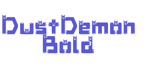 DustDemon Bold Font Download