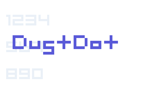 DustDot Font Download