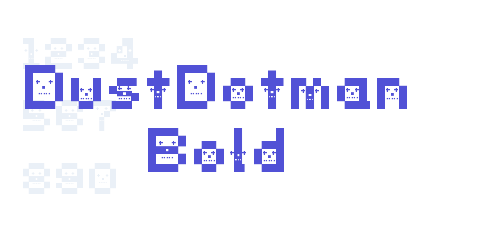 DustDotman Bold-font-download