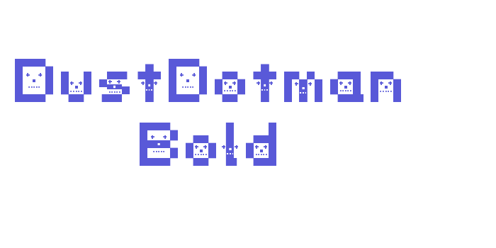 DustDotman Bold Font