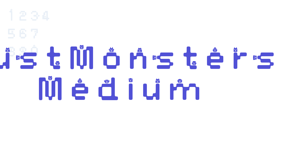 DustMonsters Medium-font-download