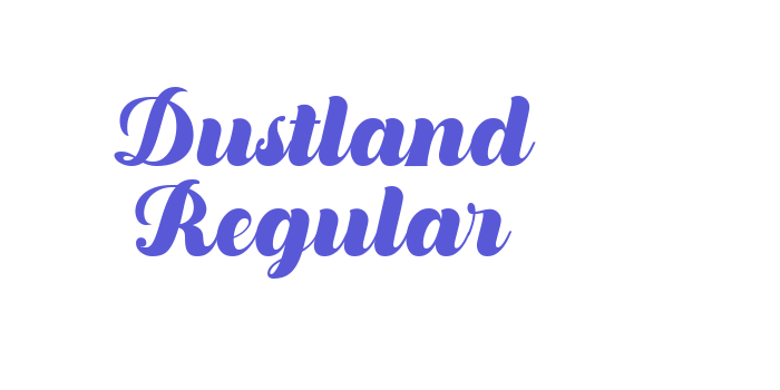 Dustland Regular Font Download