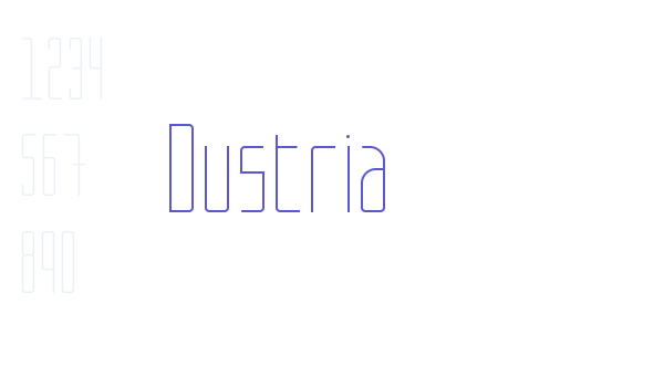 Dustria Font