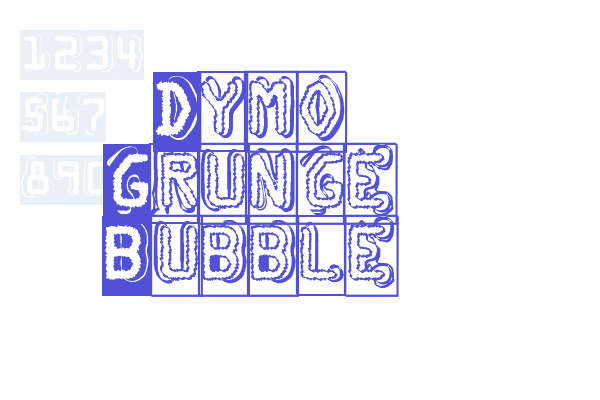 Dymo Grunge Bubble