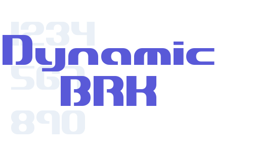 Dynamic BRK Font