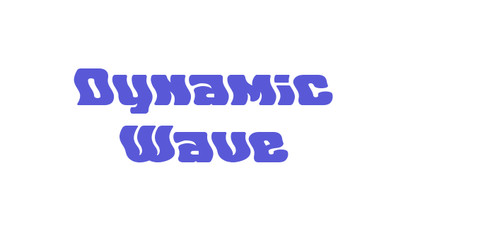 Dynamic Wave Font Download