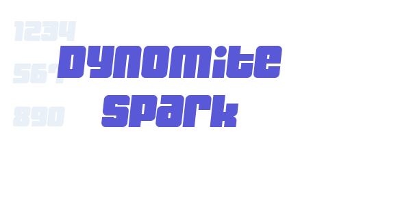 Dynomite Spark font free