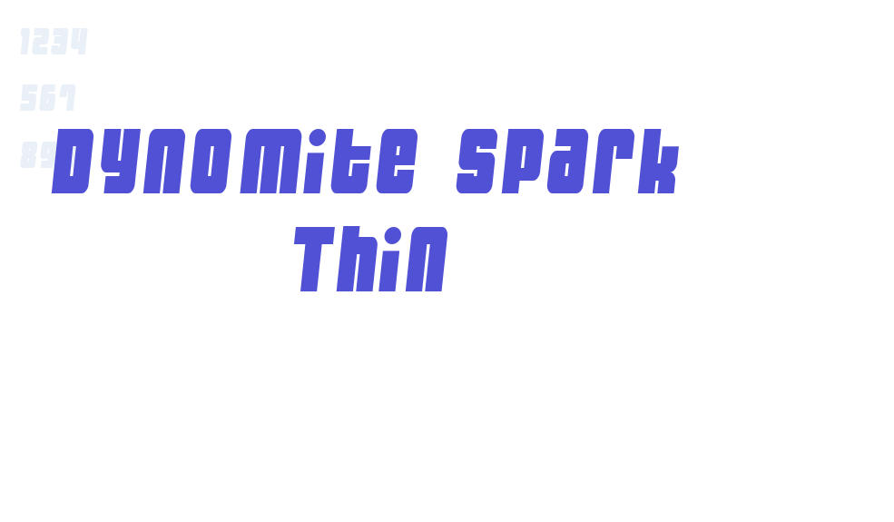 Dynomite Spark Thin-font-download